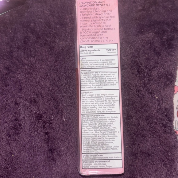 Glow Pacifica glow baby, super lit SPF lotion, vitamin C, zinc oxide - Picture 4 of 5